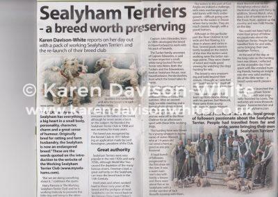 Sealyhams Countryman's Weekly 15sep10